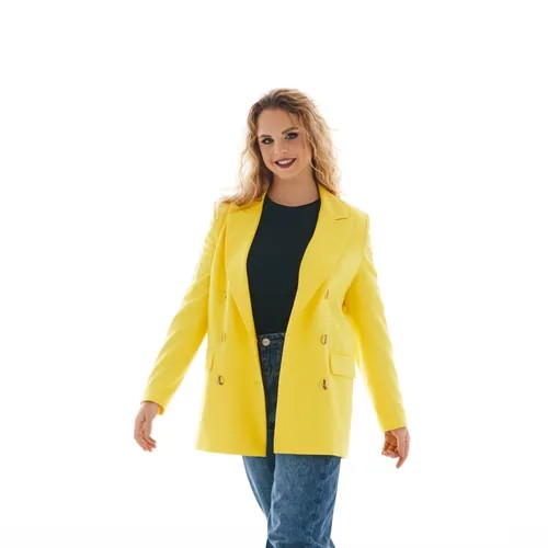 Пиджак LeNeS brand, размер 44, желтый