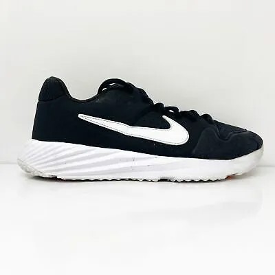 Черные бейсбольные бутсы Nike Boys Alpha Huarache AV0706-001, размер 5 лет
