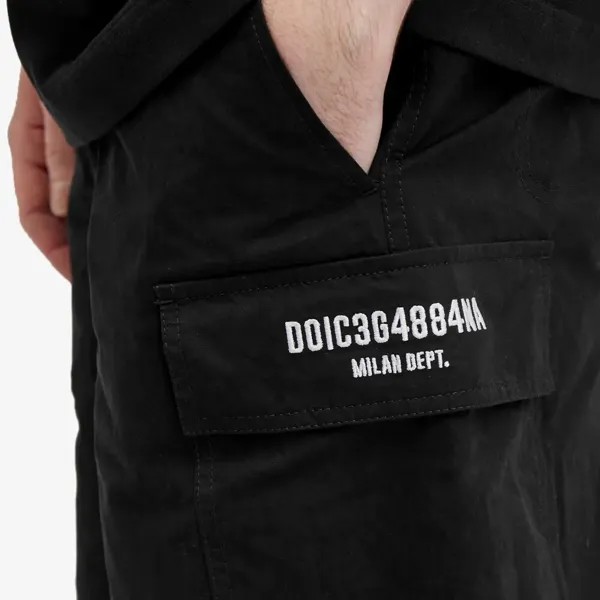 Dolce & Gabbana Vibe короткие шорты-карго, черный