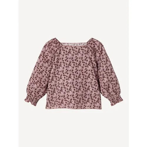 Name it, блузка для девочки, Цвет: серо-розовый, размер: 134-140