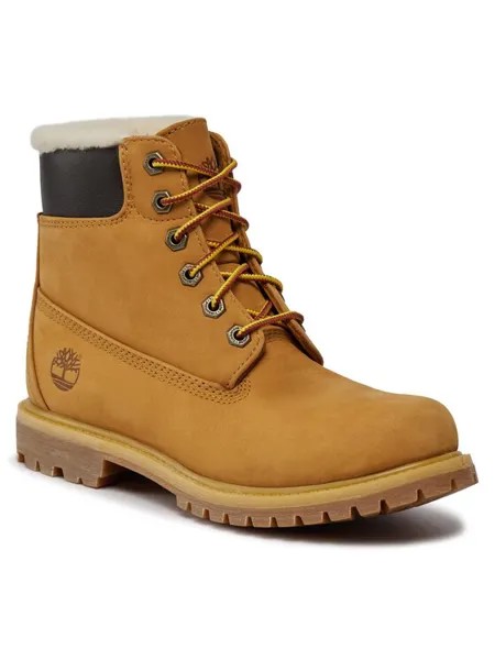 Ботильоны на шнуровке Timberland, коричневый