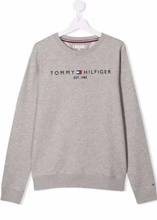 Tommy Hilfiger Junior толстовка с вышитым логотипом