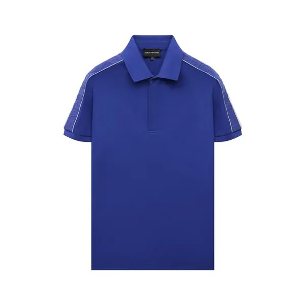 Хлопковое поло Emporio Armani