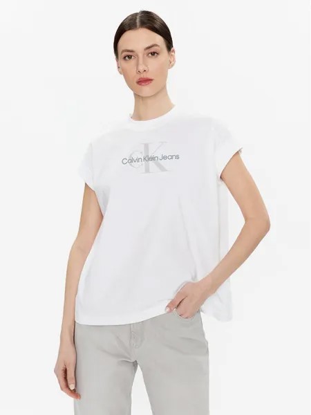 Футболка свободного кроя Calvin Klein, белый