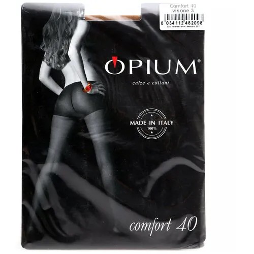 Колготки Opium Comfort, 40 den, размер 3, бежевый