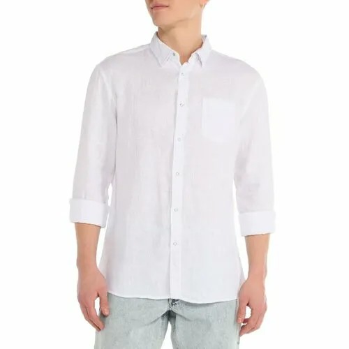 Рубашка Maison David, размер 3XL, белый