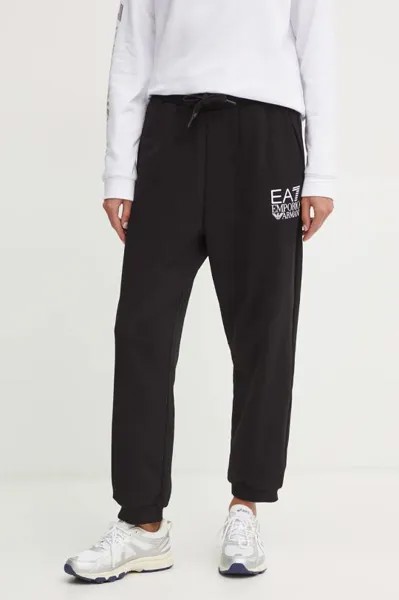 Спортивные штаны EA7 Emporio Armani, черный