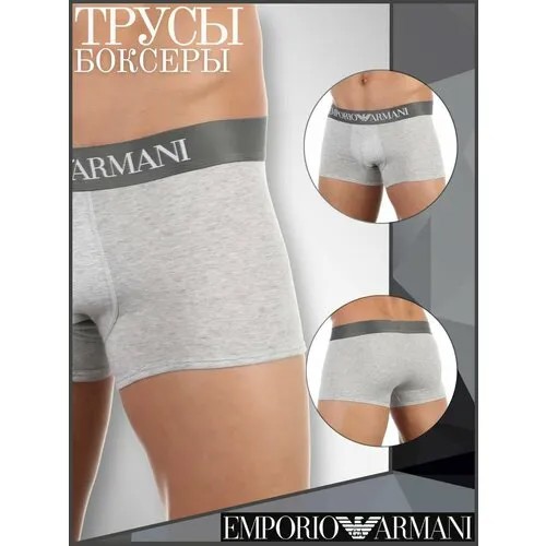 Трусы EMPORIO ARMANI, размер XL, серый