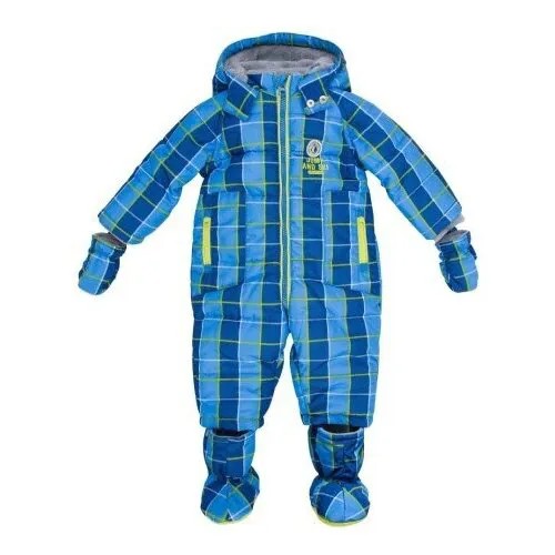 Комбинезон Chicco, размер 80, синий