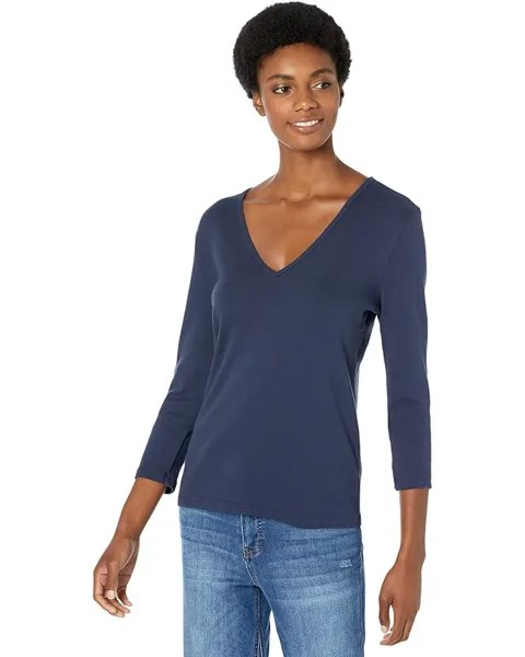 Топ Michael Stars Adele Long Sleeve, цвет Admiral