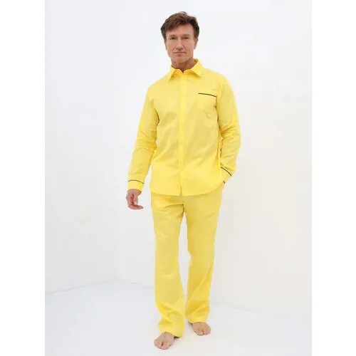 Пижама  Малиновые сны, размер 54, желтый