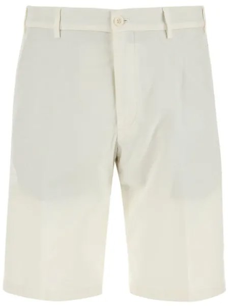 Loro Piana хлопковые шорты-бермуды, белый