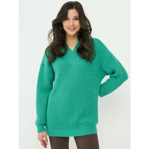 Пуловер VAY, размер 42/48, зеленый