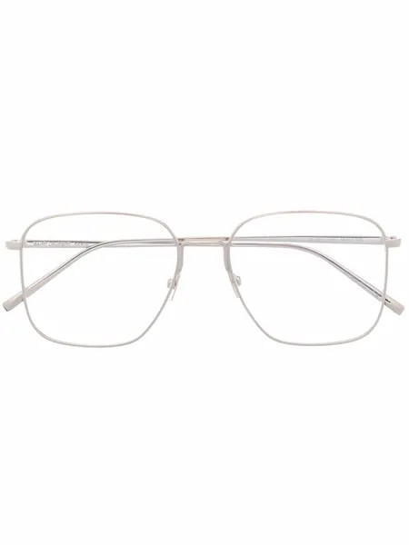 Saint Laurent Eyewear очки в массивной квадратной оправе