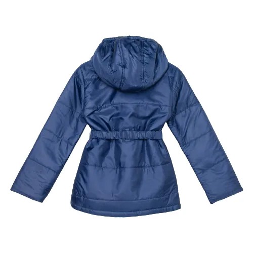 Куртка для девочки, цвет тёмно-синий, рост 128 см