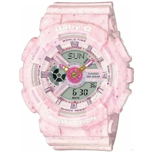 Наручные часы CASIO Baby-G BA-110PI-4A, розовый
