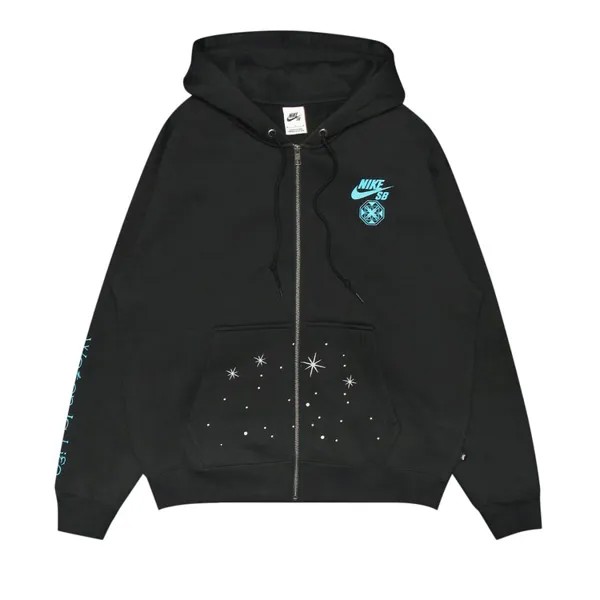 Худи Nike SB x Di'Orr Greenwood Fleece Hoodie, черный