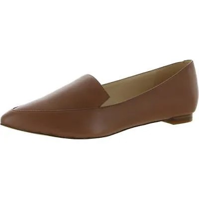 Женские коричневые кожаные мокасины Nine West Abay 8 Medium (B,M) BHFO 9162