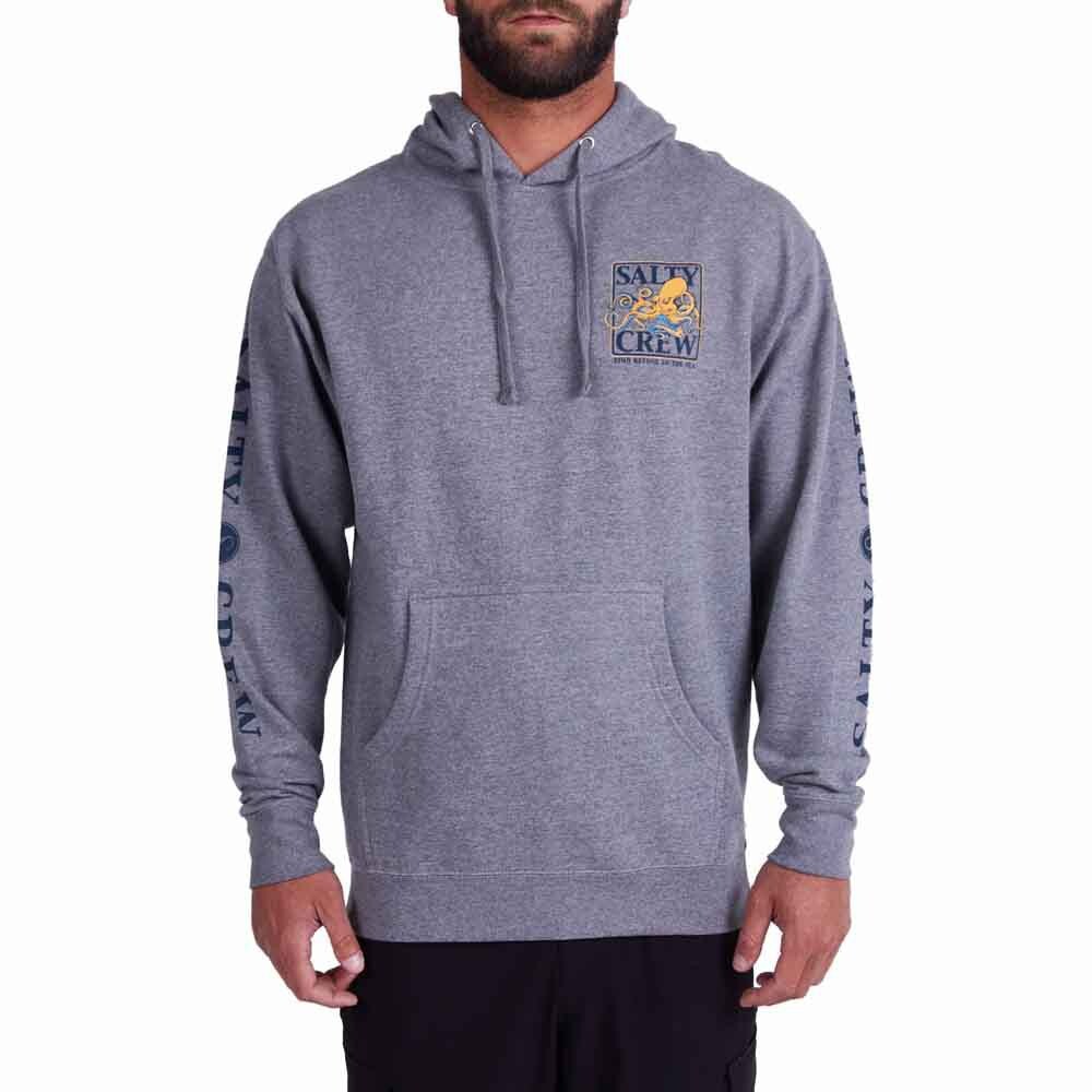 Худи Salty Crew Ink Slinger Fleece, серый