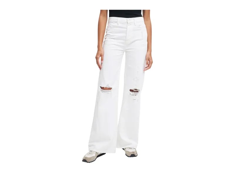 Джинсы 7 For All Mankind, Ultra High-Rise Vintage Joggers in Royce Blanc/Destroy