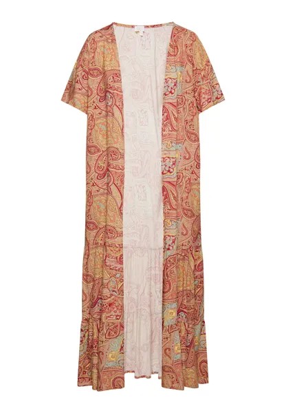Платье usha FESTIVAL Kimono, цвет Bordeaux Mehrfarbig
