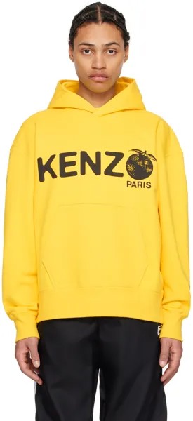 Желтый худи Paris Orange Kenzo