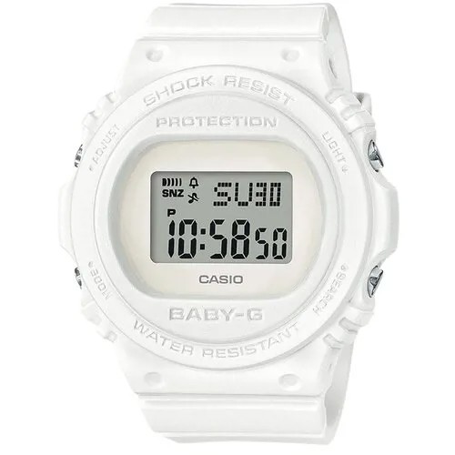 CASIO | BABY-G BGD-570-7B женские японские наручные часы с секундомером, будильником, календарем и высокой водозащитой