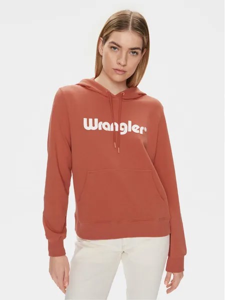 Толстовка обычного кроя Wrangler, оранжевый