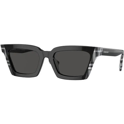 Солнцезащитные очки Burberry BE 4392U 405187, черный, серый