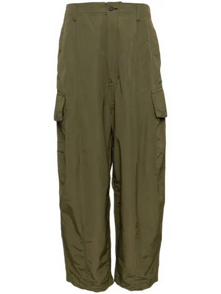 Comme des Garçons Homme брюки карго, зеленый