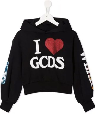 Gcds Kids худи I Love GCDS