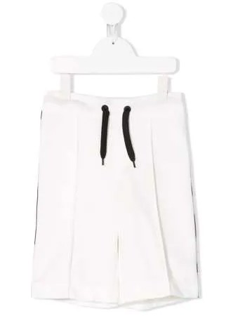 Fendi Kids спортивные шорты с талией на шнурке