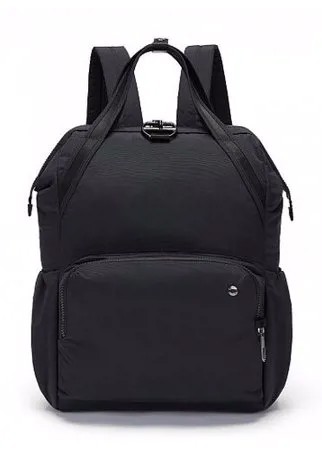 Женский рюкзак антивор Pacsafe Citysafe CX Backpack, черный ECONYL, 17 л.