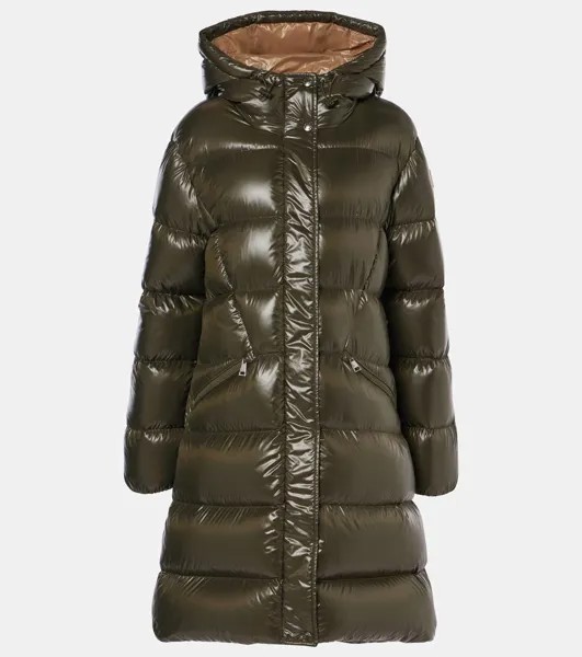 Пуховик Bellevue Moncler, зеленый