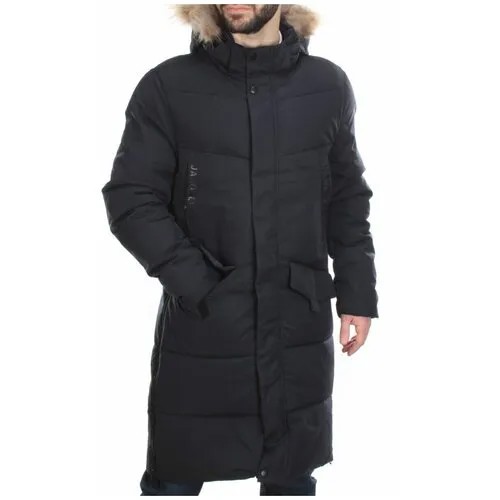 Куртка  зимняя, силуэт прямой, размер 50, черный