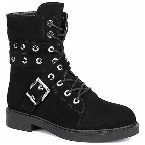 Женские зимние ботинки на низком каблуке Westfalika, черный, Размер 37