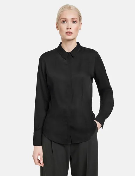 Блуза TAIFUN Langarm, черный