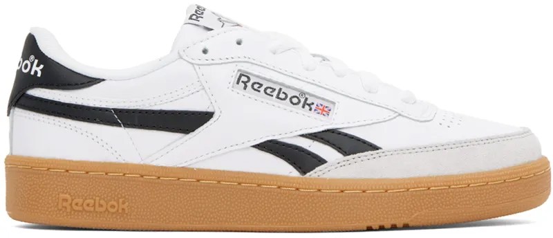 Белые винтажные кроссовки Club C Revenge Reebok Classics