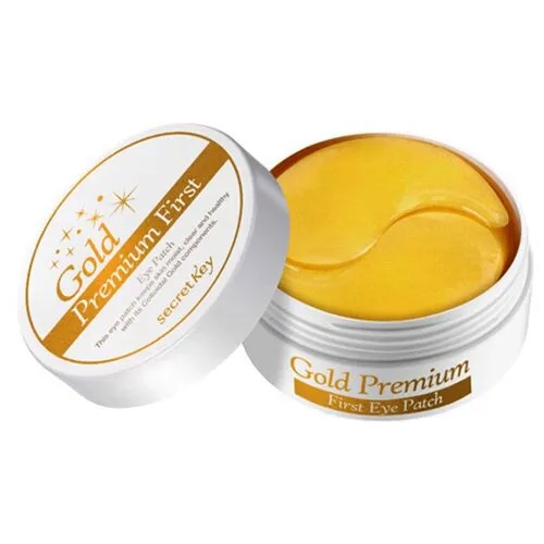 Secret Key Патчи для глаз с золотом Gold Premium First Eye Patch (60 шт.)