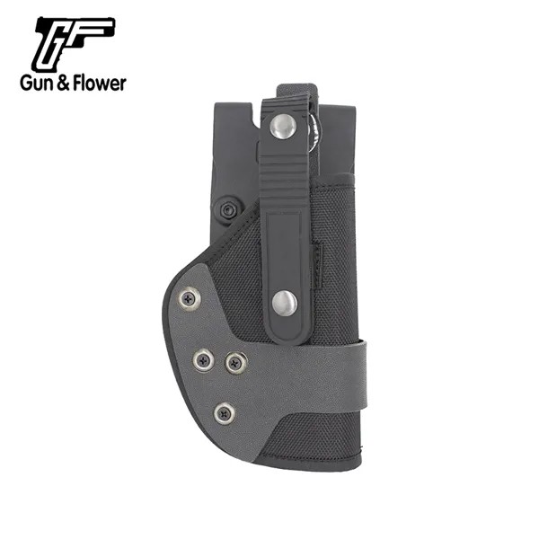 Универсальный нейлоновый чехол-держатель Gun & Flower, открывающийся ремень для переноски снаружи пояса, кобура с насадкой из полимерного матер...