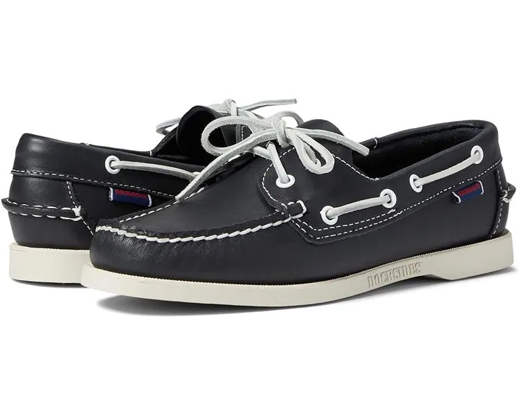 Топсайдеры Sebago Docksides Portland, цвет Blue Navy