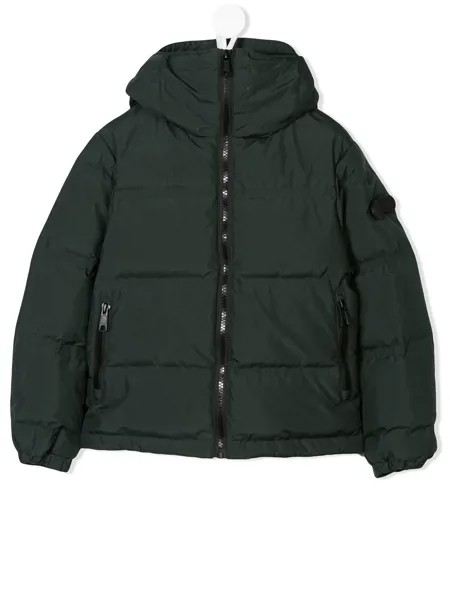 AI Riders on the Storm Young hooded padded jacket