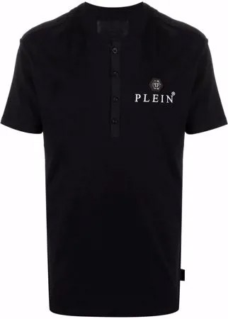 Philipp Plein футболка хенли с логотипом