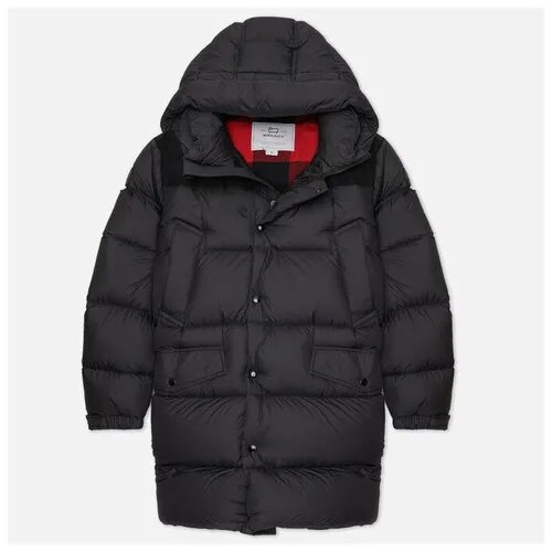 Пуховик Woolrich, удлиненный, подкладка, размер M, черный