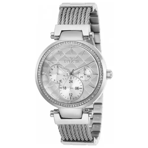 Наручные часы INVICTA Часы женские кварцевые Invicta Angel 28915, серебряный
