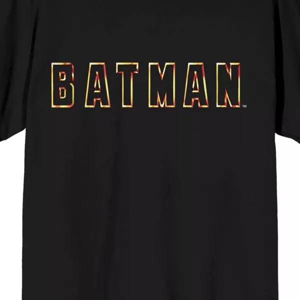 Мужская золотая футболка с логотипом в виде буквы Бэтмена Licensed Character