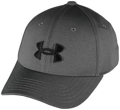 Кепка Under Armour Boys Blitzing Hat — темно-серый/черный — новинка