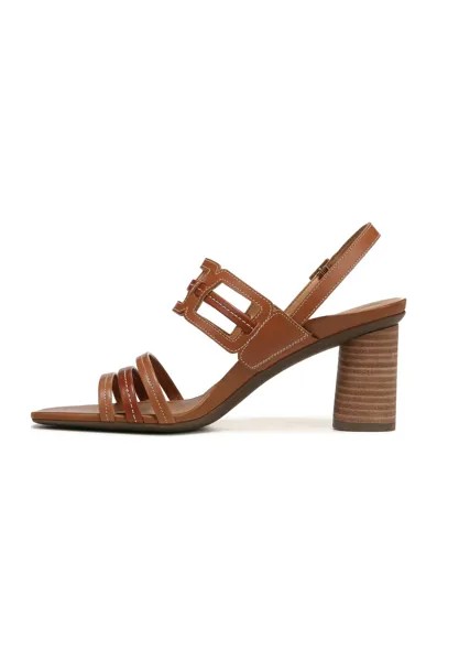 Босоножки на высоком каблуке ANKLE STRAPS ZAPHIRA VIONIC, цвет tan leather