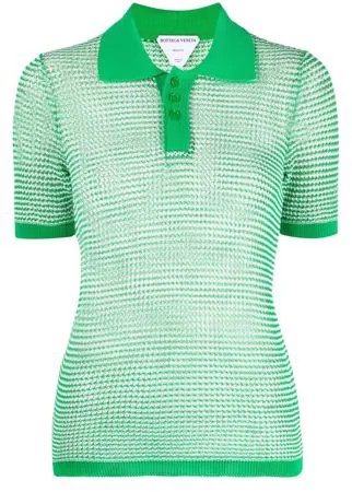 Bottega Veneta трикотажная рубашка поло