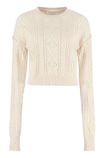 Sportmax - Свитер косой вязки Drava Max Mara, цвет beige